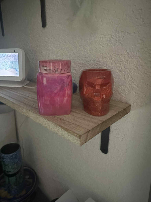 Custom epoxied Jars