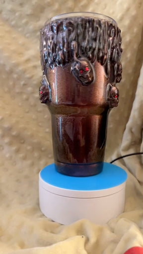 Custom three-demonical tumblers